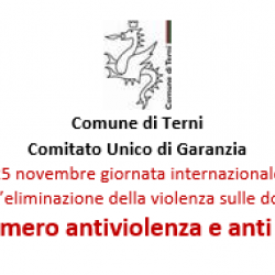 25 novembre. Giornata internazionale per l'eliminazione della violenza contro le donne