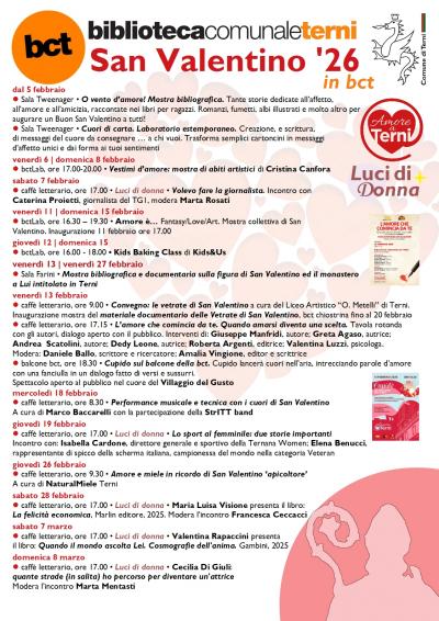 San Valentino 2026 in bct