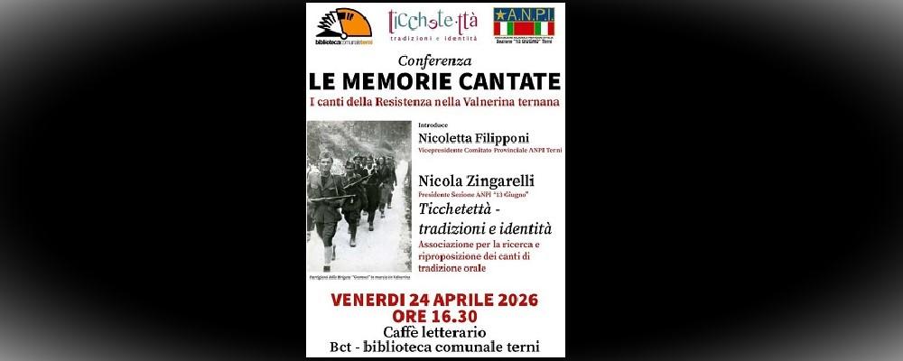 Le memorie cantate