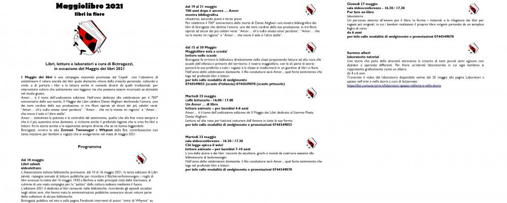 Maggiolibro 2021 - libri in fiore -